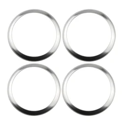 Stainless Steel Decorative Car Speaker Door Audio Panel Cover Trim (Silver)
