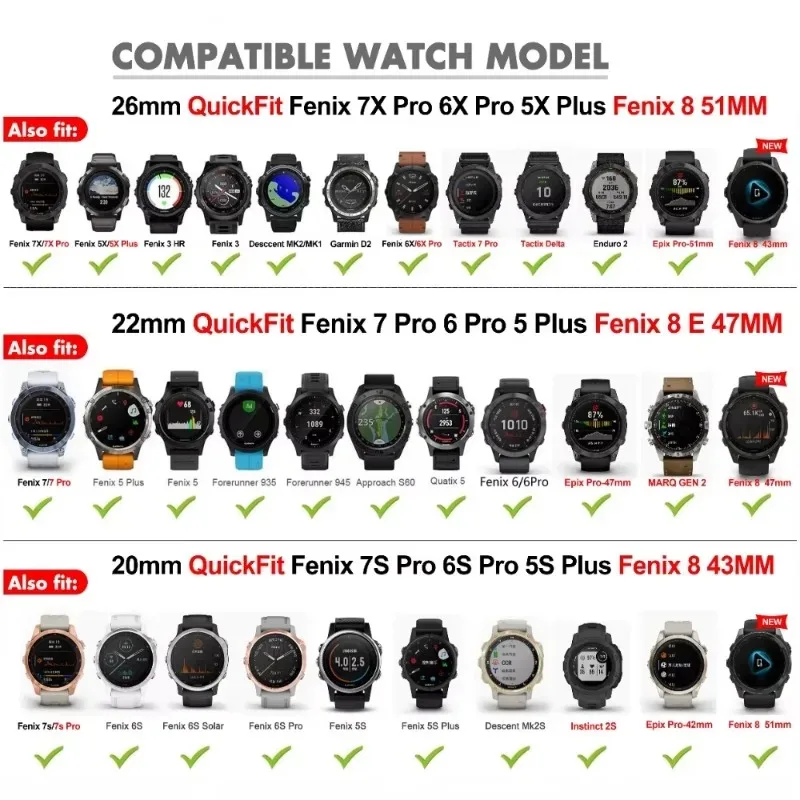 Enhanced Parachute Nylon Watch Strap, QuickFit Design