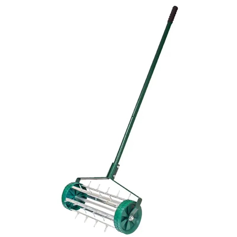 

Lawn Aerator Manual Soil Rolling Tool Small Lawns Grass Aerator Tools, Push Aeration Machine For Patio, Yard , Garden Hand Tools