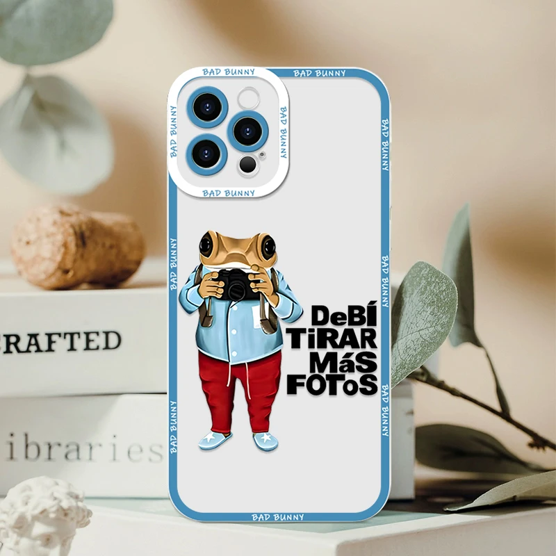 Bad Bunny DTMF Clear Phone Case - Enhanced Protection & Stylish Design