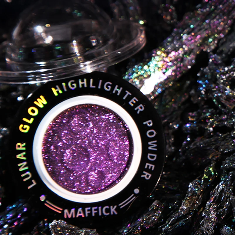 Purple Pearl Lip Color Eyeshadow Set Lipstick Shining Charming Lip glaze lasting PROM portable