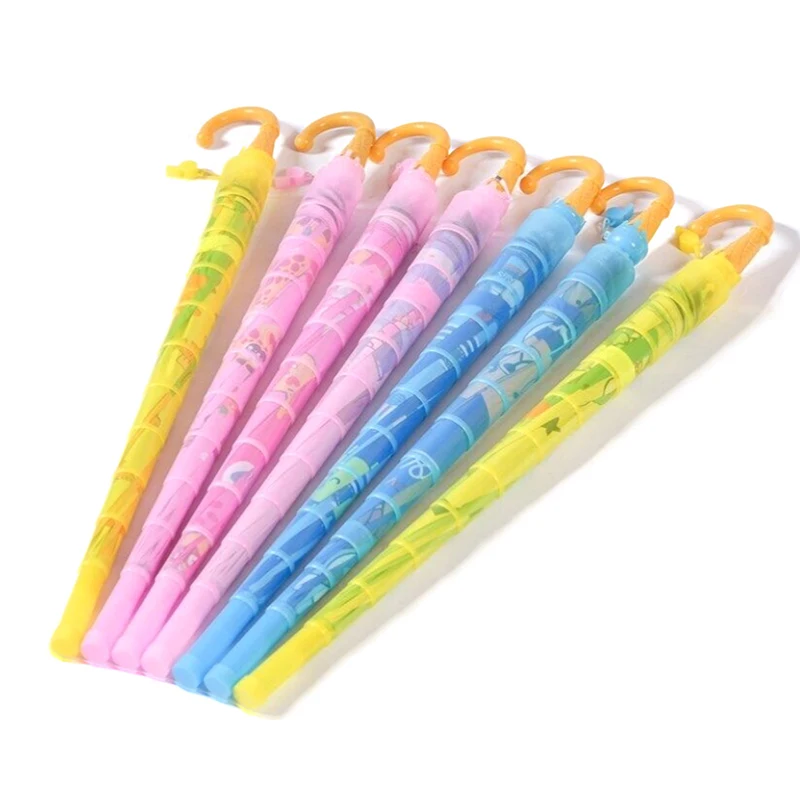 66cm Plastic Non-drip Car Retractable Cover Umbrella Waterproof Cover Home Sleeve Holder Drip-proof Umbrella Transparent
