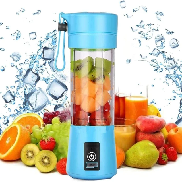 Rechargeable Portable Smoothies Blender – Mini Personal Juicer for Shakes and Smoothies, USB Charging, Cordless Travel Blender B