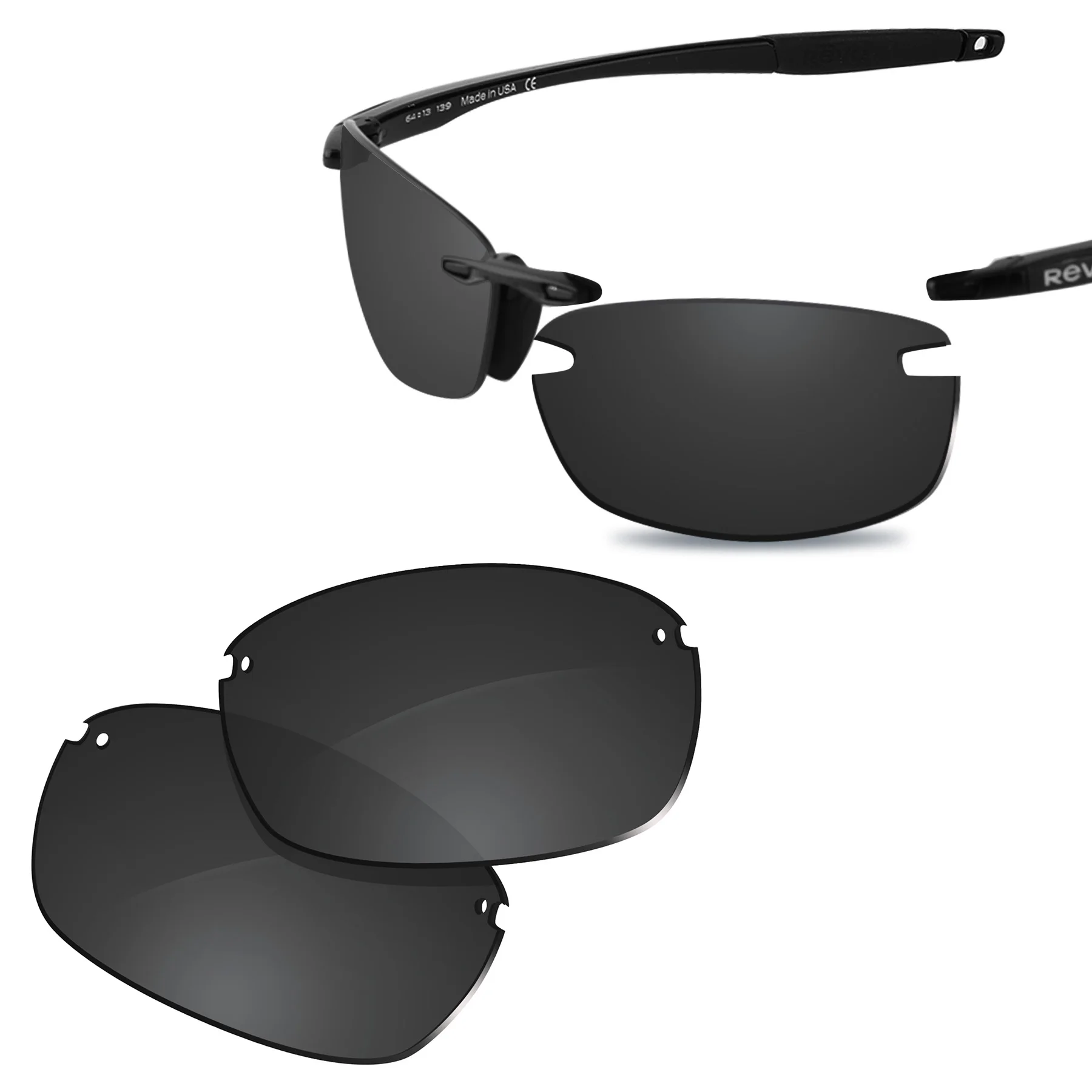 

Glintbay New Performance Polarized Replacement Lenses for Revo Descend RE4060 Sunglasses - Multiple Colors