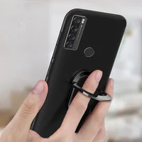 TCL 20 SE Case Luxury TCL 20SE Funda 6.82 Inch Soft Black Silicone Coque for TCL 20 SE Cover 2