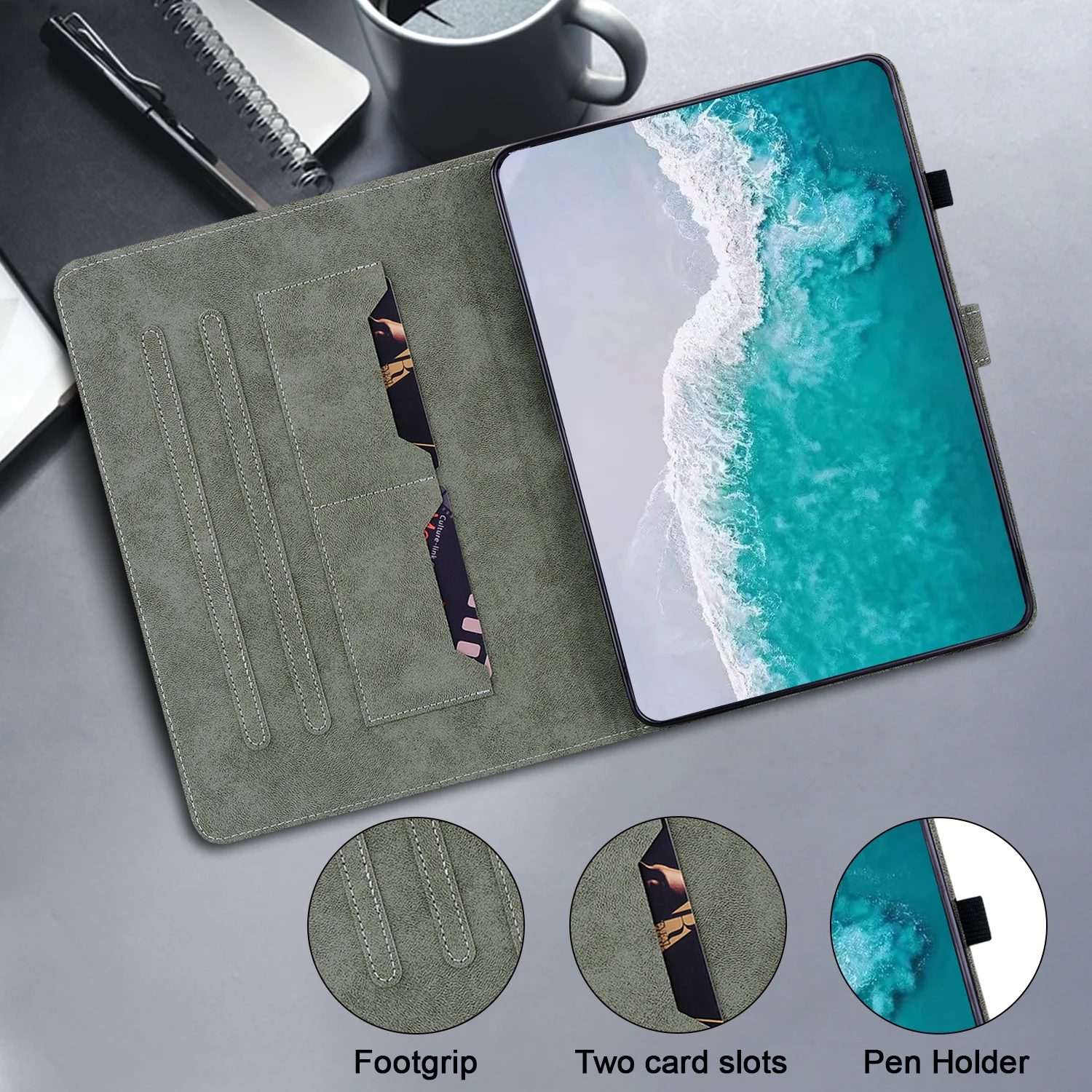 Capa Flip Tablet para Lenovo Tab M10 3ª Geração Tb328fu Tb328xu Tb-x505f Plus 10.3 X606f hd X306f m9 P11 J606f Legião Y700 - Imagem 6