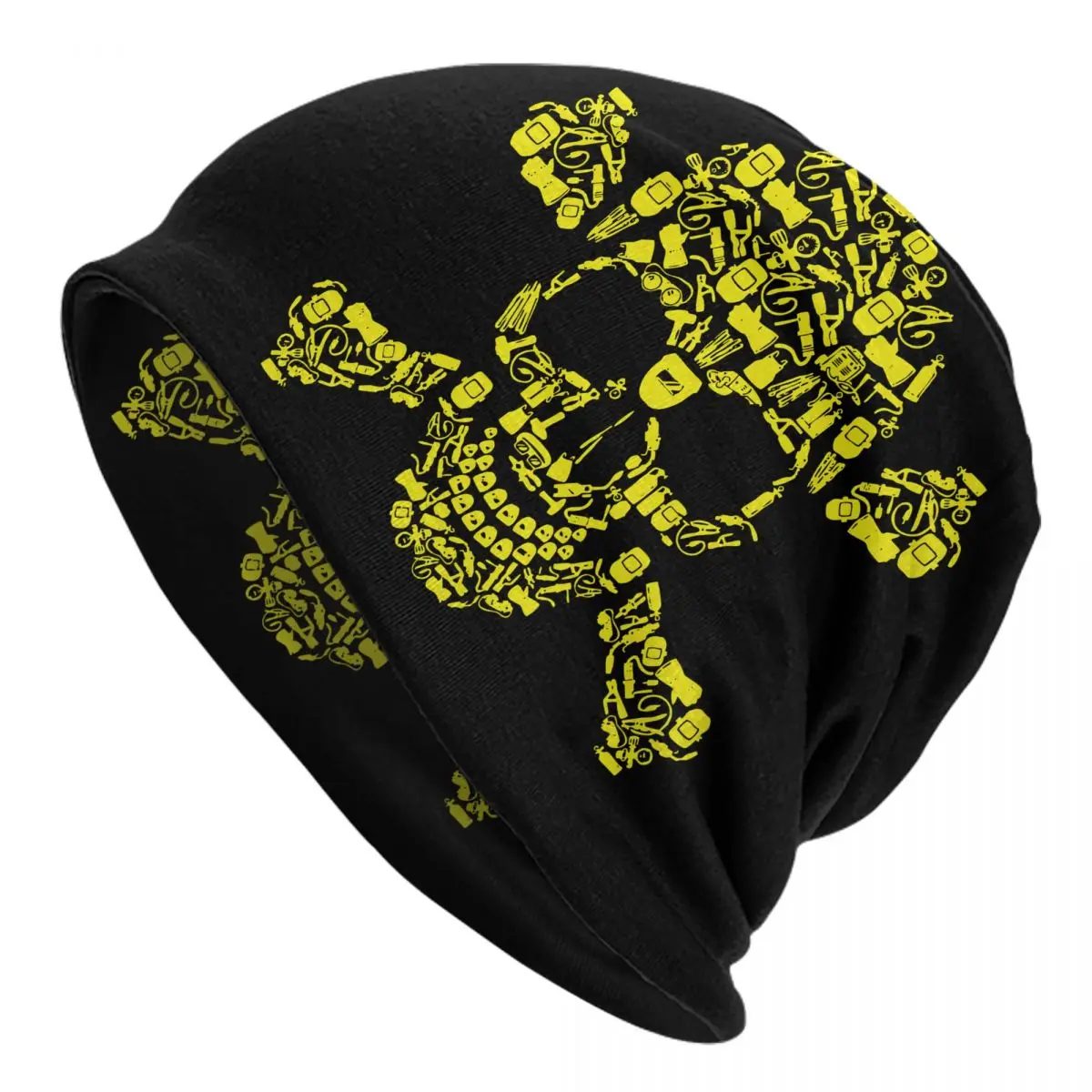 

Skull Welding Tools Bonnet Hats Fashion Outdoor Skullies Beanies Hat for Men Women Knit Hat Spring Head Wrap Caps
