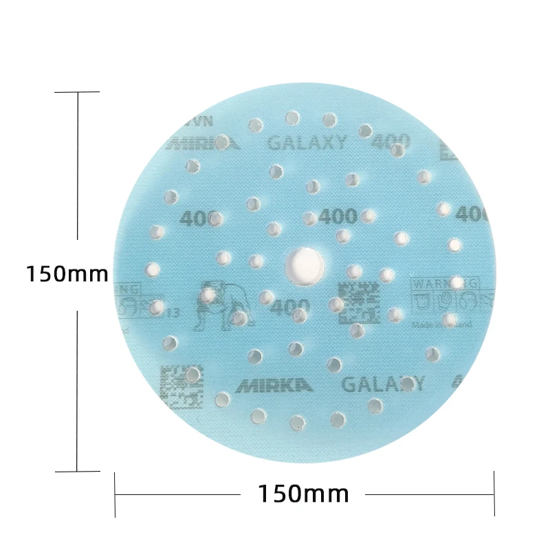 Mirka Galaxy Sandpaper 6 "150mm Car Beauty Dry Scrub Paper Flocked Woodworking Furniture Hardware Polishing Abrasive 80-2000 sandpaper set,polish sand paper,sandpaper tools