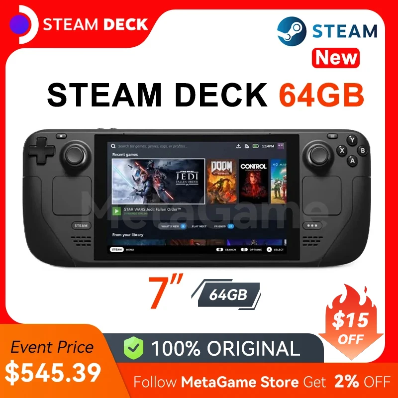 スチームデックSteam Deck 64GB LCD Valve Steam Deck 64GB LCD Handheld Gaming Console-BLACK | eBay