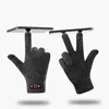 Cycling Gloves Windproof Thickened warm Comfortable knitted gloves Touch screen High-quality wool solid Winter Men motorcycle 2