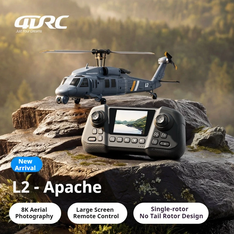 Helicóptero RC L2-1B Negro 83.39€ - Dron de Juguete a Control Remoto