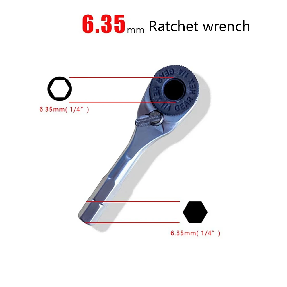 1/4" Ratchet Wrench Tool 2