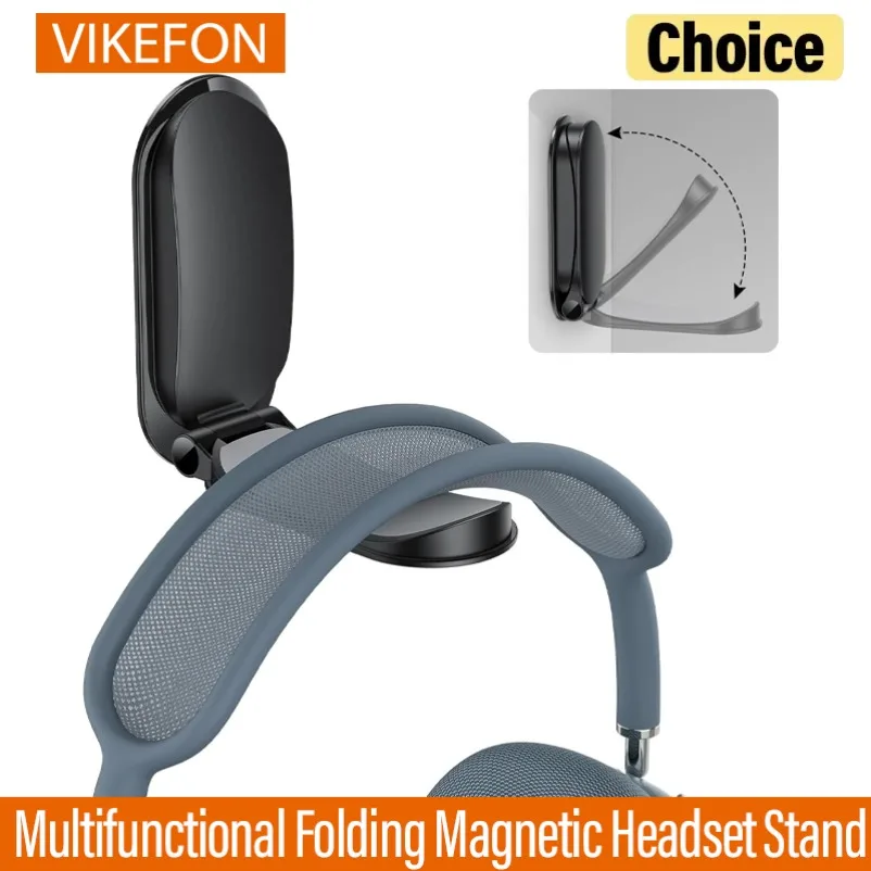 szkoston Folding Magnetic Headset Stand Gaming Headphone Stand