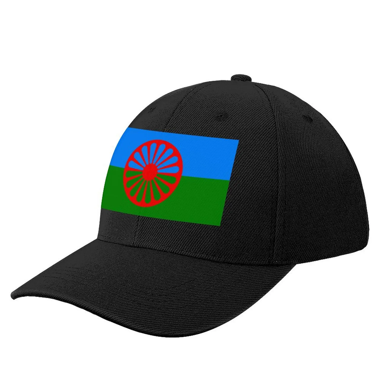 

Flag of the Romani People - Romani FlagCap Baseball Cap Hat Baseball Cap Sports Cap Women's Beach Men's