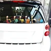 One Piece Anime Car Stickers Cartoon Luffy Joe Bassolo Back Car Rear Window Scratch Stickers Reflective Waterproof Stickers 2