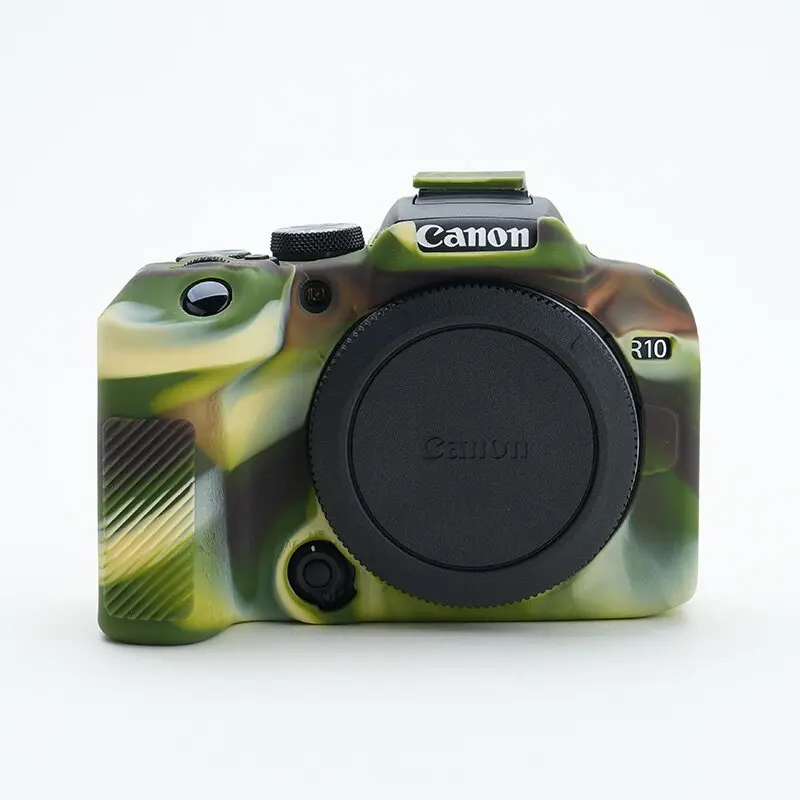 easyCover custodia protettiva silicone nera per Canon R5 / R6 / R6 II