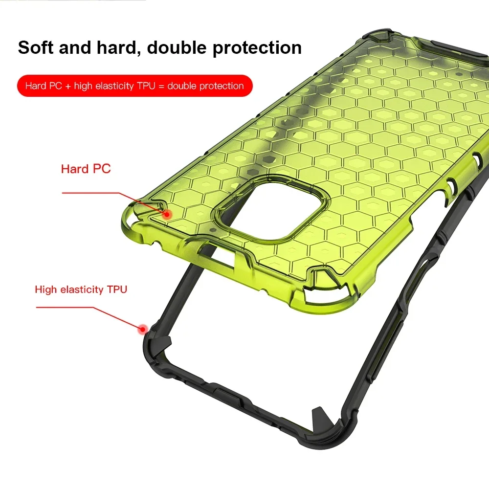 Durable Honeycomb Shockproof Phone Case