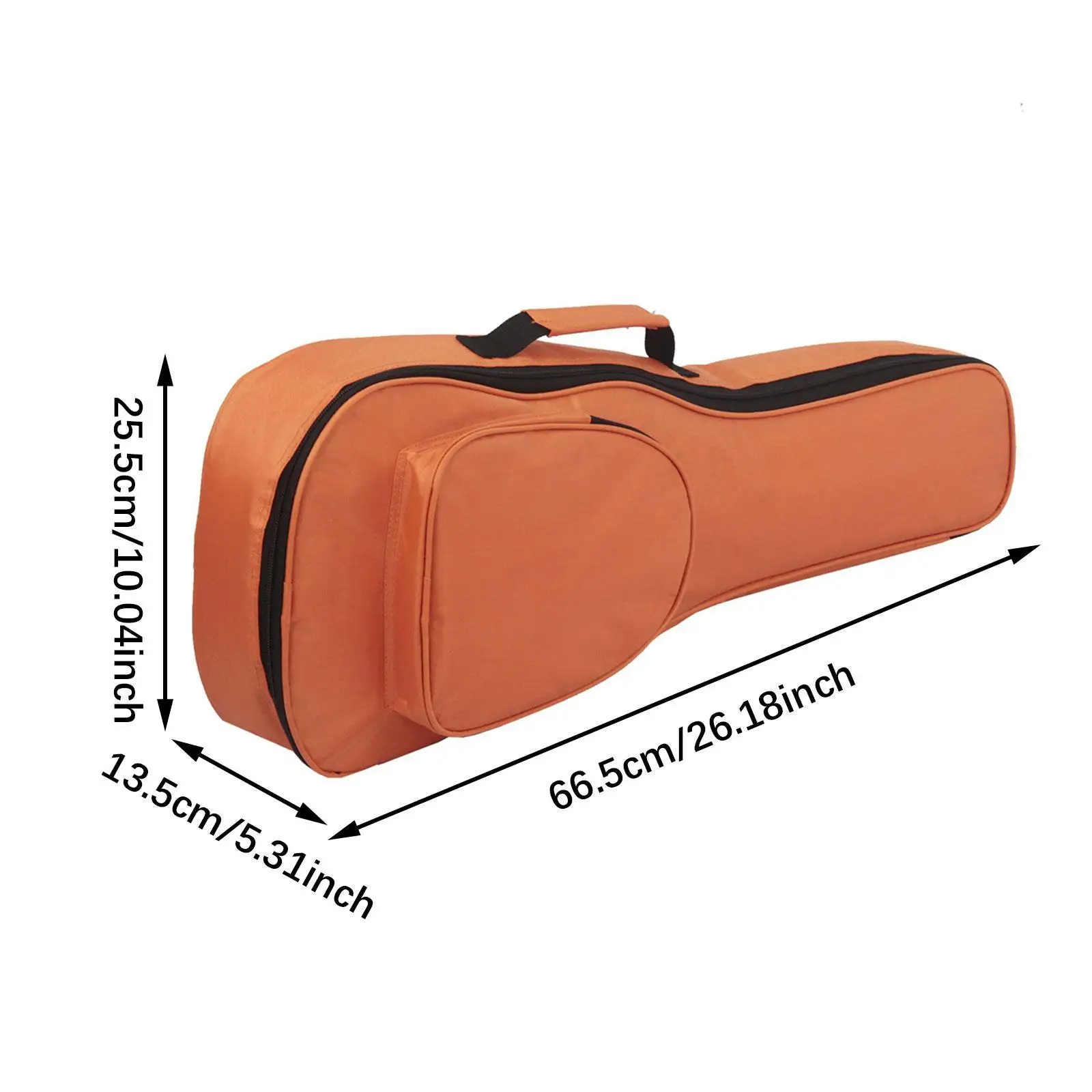 Double Shoulder Ukulele Bag Waterproof Ukulele Backpack Cute Oxford Cloth Cover for Stage Performance Beginners Gifts