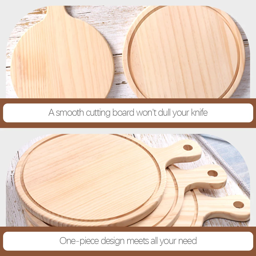 Pizza peel pastry board paddle serving boards breadboard tray pizza peel round cheese wood oven