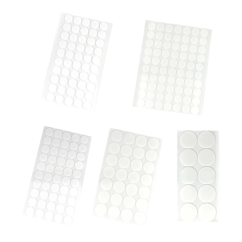 

100PCS Double-Side Adhesive Tape Stickers Self-Adhesive Poster Tacky Putty Clear Sticky Putty for Festival Decorations