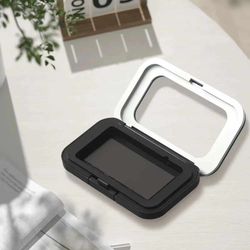 바느질 바늘 홀더 바느질 액세서리 블랙 바느질 보관 케이스 단추 핀 보관 상자 크로스 스티치 자수용