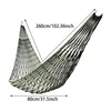2025 Portable Outdoor Sport Hammock, Camping Hammock Mesh Net for Garden Beach Yard Travel Swing Hanging Bed 6