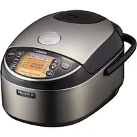Zojirushi NP-NWC10XB 5.5-Cup Pressure Induction Heating Rice Cooker and Warmer (Stainless Black) 1