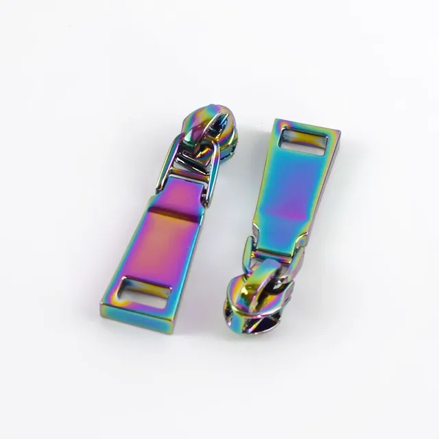 10pcs Zipper Sliders for 5# Nylon Zippers DIY Zip Head For Sewing Bag Pocket Zips Repair Kits Replacement Tailor Tools ZT149-Colored-No5