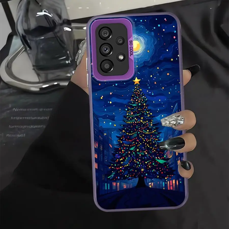 Festive Christmas-Themed Phone Case with Enhanced Protection