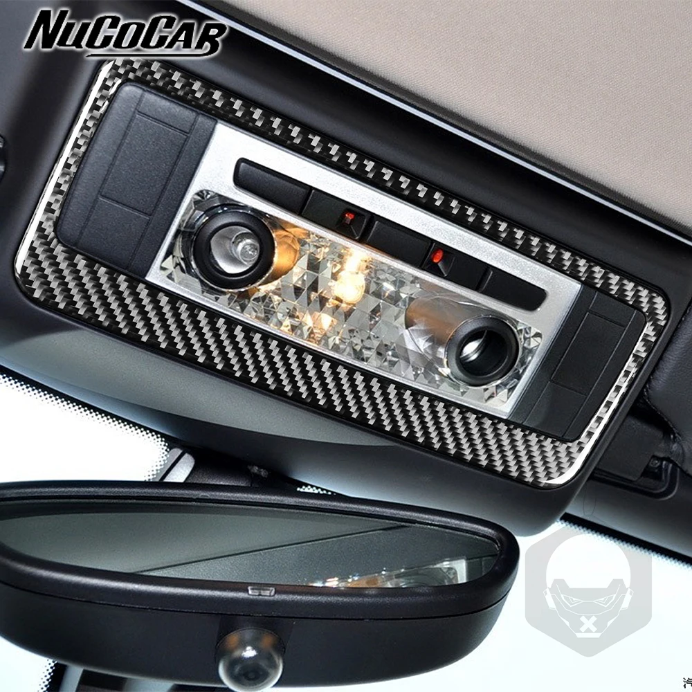 Per Bmw Z4 E89 2009-2016 In Fibra Di Carbonio Tetto Luce Di Lettura Pannello Trim Copertura Accessori Interni Auto Adesivi Decorativi