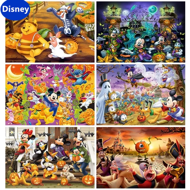 Disney 500 Pieces Puzzle Kids Toys Puzzle Disney Villains Development Brain  Adult Movie Poster Anime Cartoon Handicraft Art - Puzzles - AliExpress