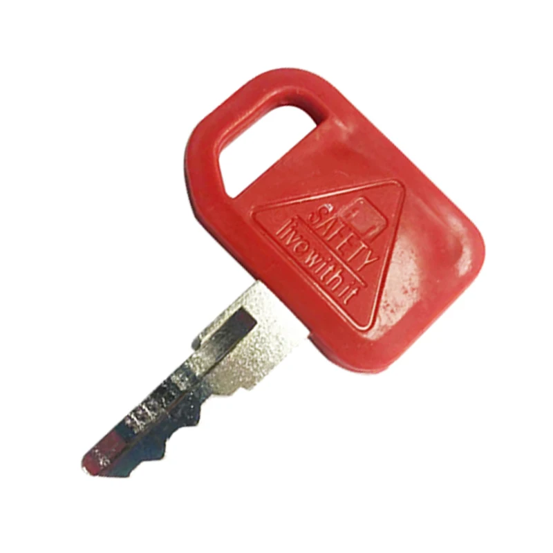 T209428 ELI80-0138 KV13427 50PCS Red Ignition Key Compatible With John Deere Excavator CT315 319D CT322 Skid Steer 240 250 260