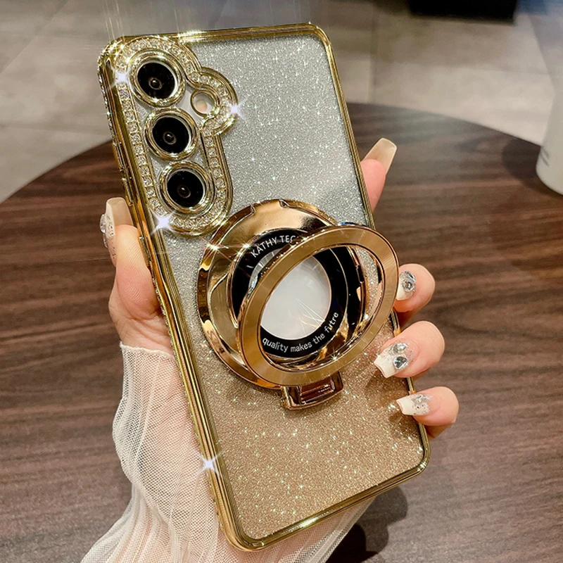 Glitter Ring Luxury Smartphone Case
