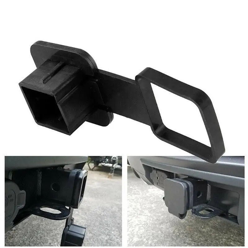 Auto Accessories Car Plug Cover Trailer Hook Dust Plug Square Mouth Protective Cover 2 inch Tow Cover