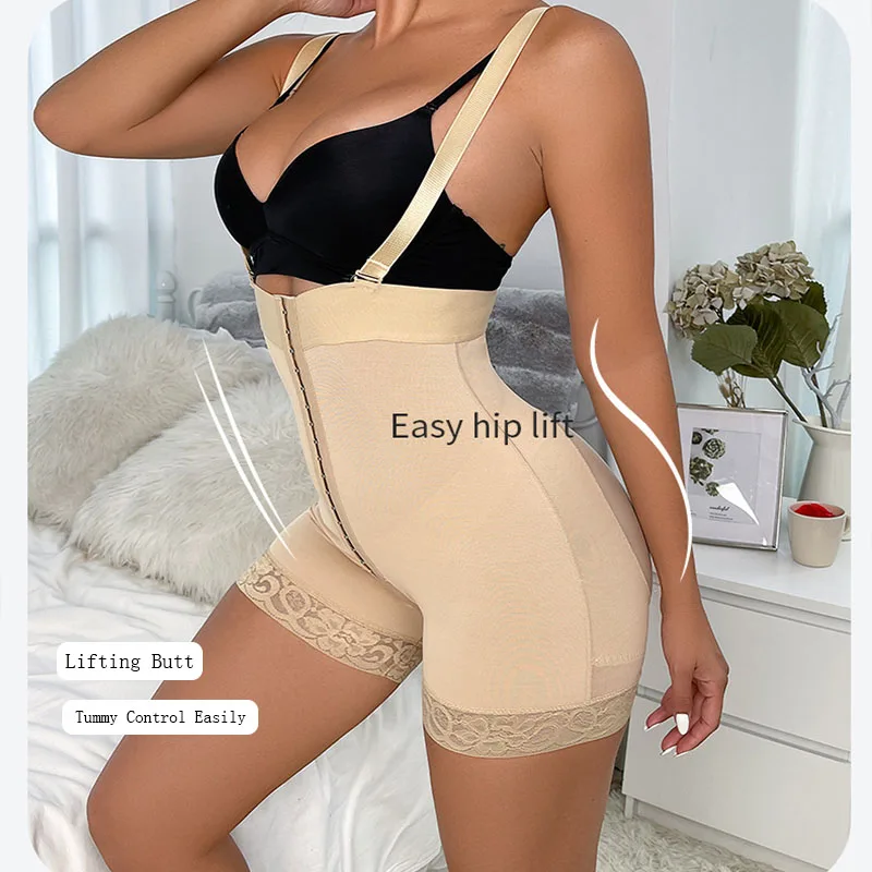 Open Bust Bodysuits Tummy Control Panties Removable Straps High Waist Shaper Open Crotch Women Shapewear waist trainer women body shaper sexy bodysuit