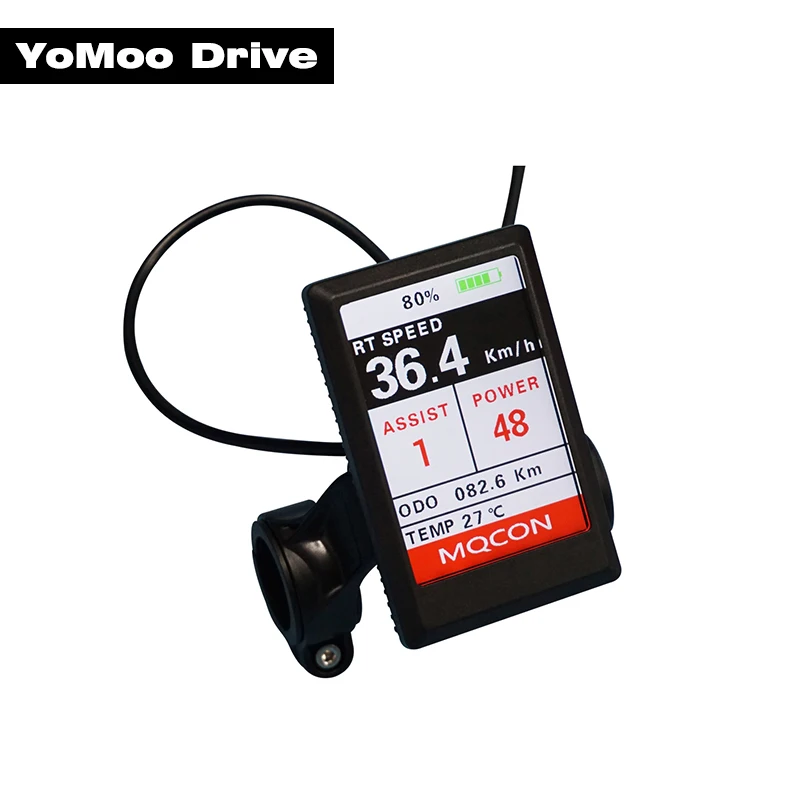 MQCON Sabvoton SVMC72150-H6 New Thinking NO.2 프로토콜 버전 BLDC 모터 컨트롤러, TFT H6 디스플레이 포함, 4KW