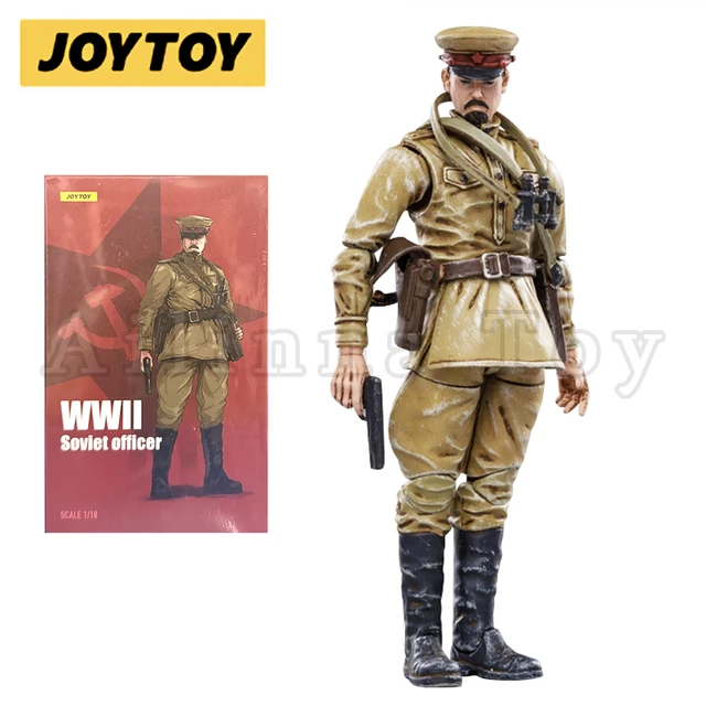 JOYTOY 1/18 3.75 Action Figure WWII Soviet Infantry And