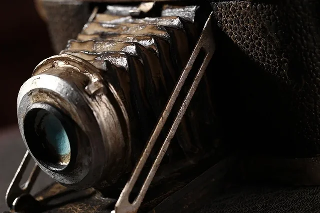 빈티지 레트로 카메라 모델 디스플레이: 홈 거실을 위한 완벽한 장식품