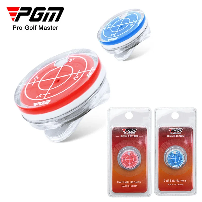 PGMGolfSlopePuttingLevelReadingBallMarkerHatClipGolfLevel