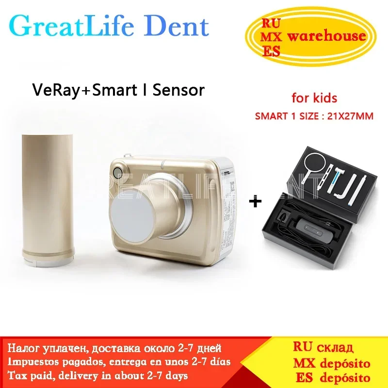 

Mexico RU EU In Stock GreatLife Dental Hyperlight X-Ray Unit Digital Portable X Ray Image Rvg Sensor Machine System Rx Camera