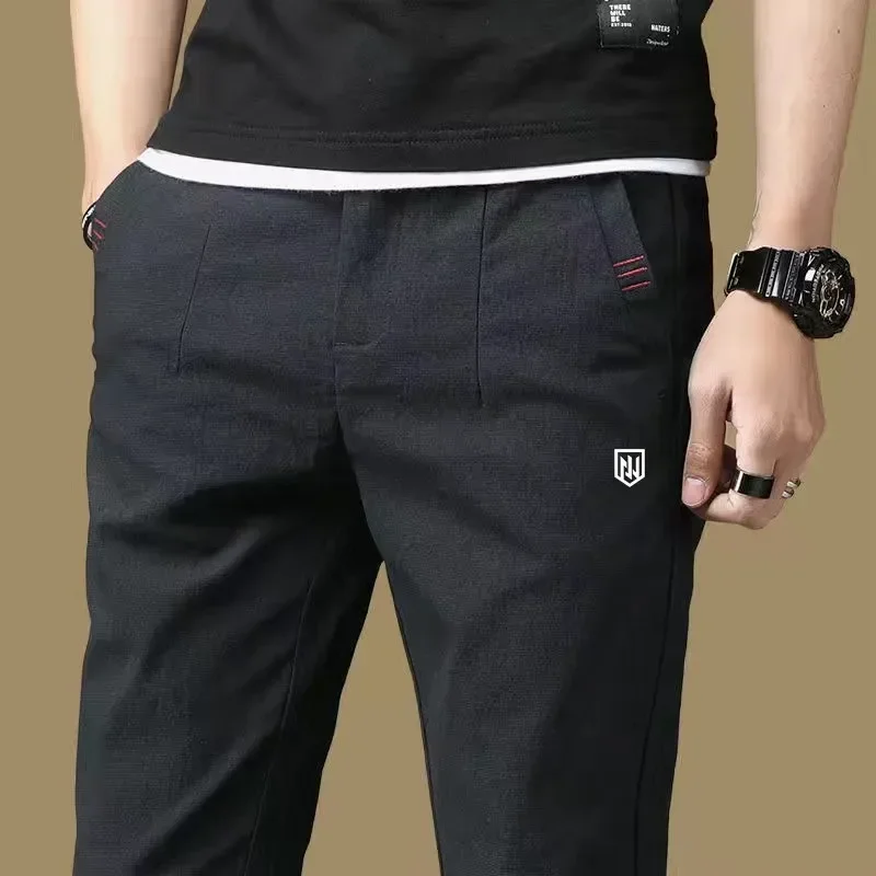 Korea Men Golf Pants Spring Golf Clothing Apparel Sweatpants Tennis Pants Fashion Casual Elasticity Man Wear Trousers