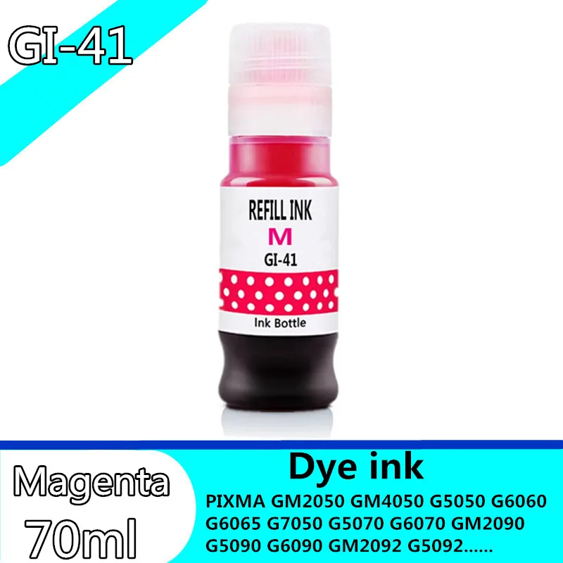 GI-41 GI 41 dye Ink for Canon PIXMA G1420 G2420 G2460 G3420 G3460 printer