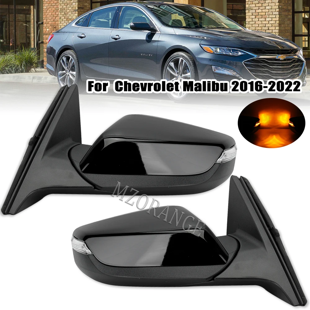 

Electrical Heater Side Rear View Mirror For Chevrolet Holden Malibu 2016 2017 2018 2019 2020 2021 2022 Turn Signal Lamp