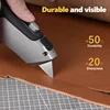 Deli Special Knife Blades Steel Material Utility Knife Trapezoid Blades Replacement DIY Art Craft Cutter Tool Blades 10/30/50Pcs 4