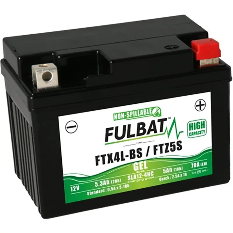 Fulbat Bateria Gel Ytx4L-Bs / Ytz5S