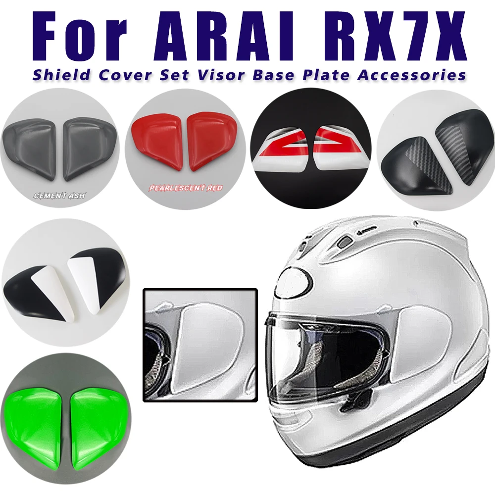 

Комплект защитных чехлов для мотоциклетных шлемов ARAI RX7X RX-7X Rx7x, козырек, базовая пластина, аксессуары для шлема