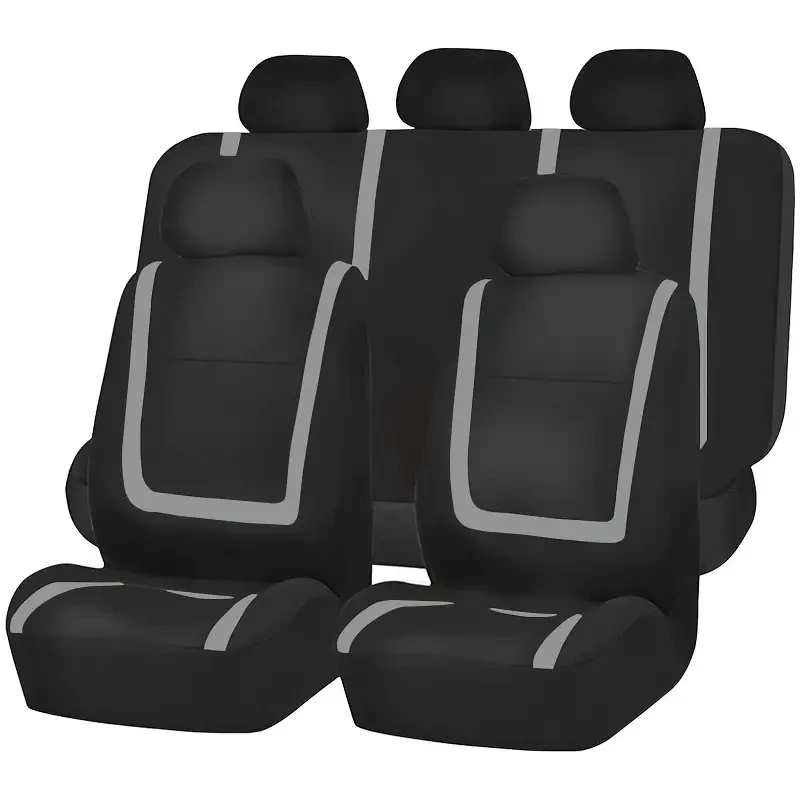 

AUTOPLUS Car Seat Cover Universal Auto Flat Stretch Fabric Set Front Standard Automobile Interior Protector Products Accessories