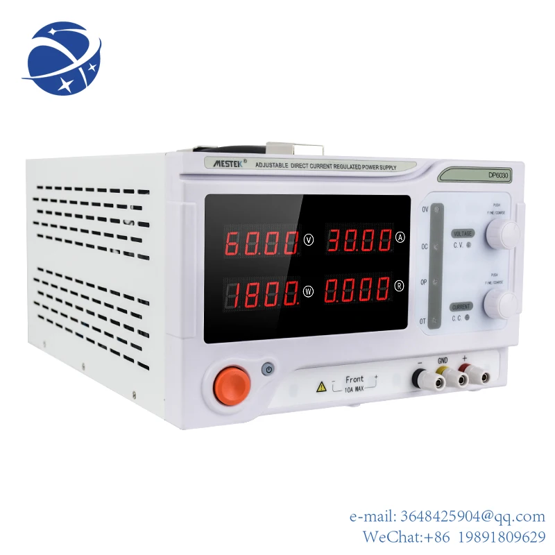 

YYHC 1800w Digital Switch 60V 30A 24V 30V 40V 10A 20A 5A bench Laboratory Mode Battery Motor Charge High Power DC Power Supply