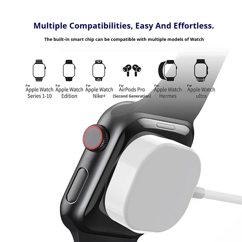 Magnetic Wireless Fast Charger for Smartwatches – Ultra Charging Accessories