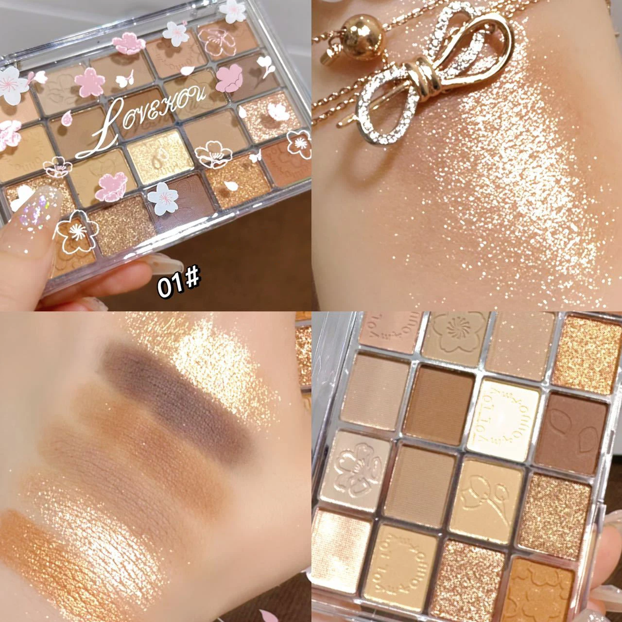 1piece Eyeshadow Palette Eve Shine 20 Colors Eyeshadow Waterproof Makeup Pearlescent Matte Large Earthy Color Palette Makeup